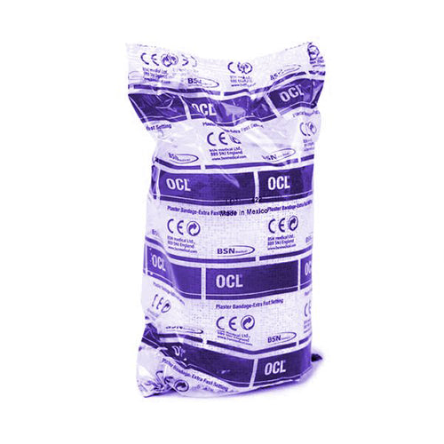 Bulk Buy 5" OCL Plaster Bandages - Medical Grade Plaster Cloth Rolls - 5" x 5yd (4 Dozen / 48 Rolls)