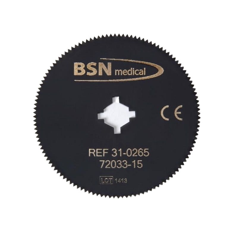 Teflon PTFE American Orthopedic Stryker 840 Round Oscillating Cast Saw Cutter Blade | 31-0265 | 7203315 | 2.5 Inch | - OrthoTape.com