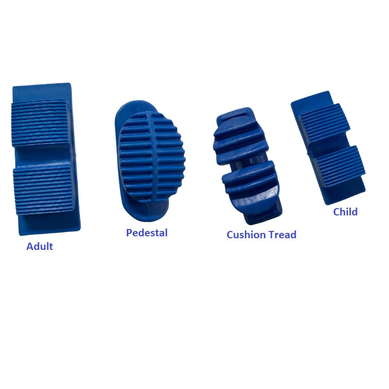 Walking Cast Rubber Orthopedic Heel - OrthoTape.com