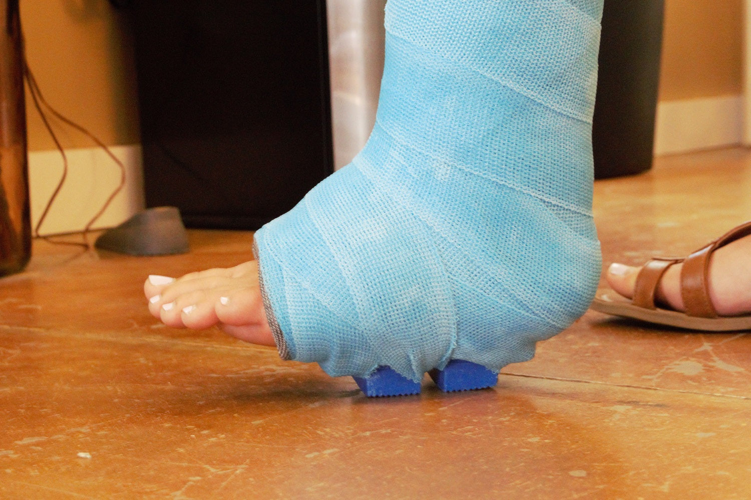 Walking Cast Rubber Orthopedic Heel - OrthoTape.com