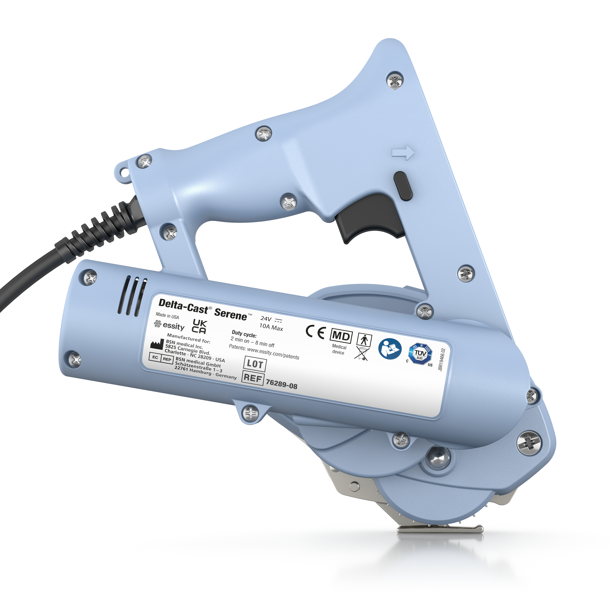 Delta-Cast Serene Cast Cutter Saw Kit - 7628900 - OrthoTape.com