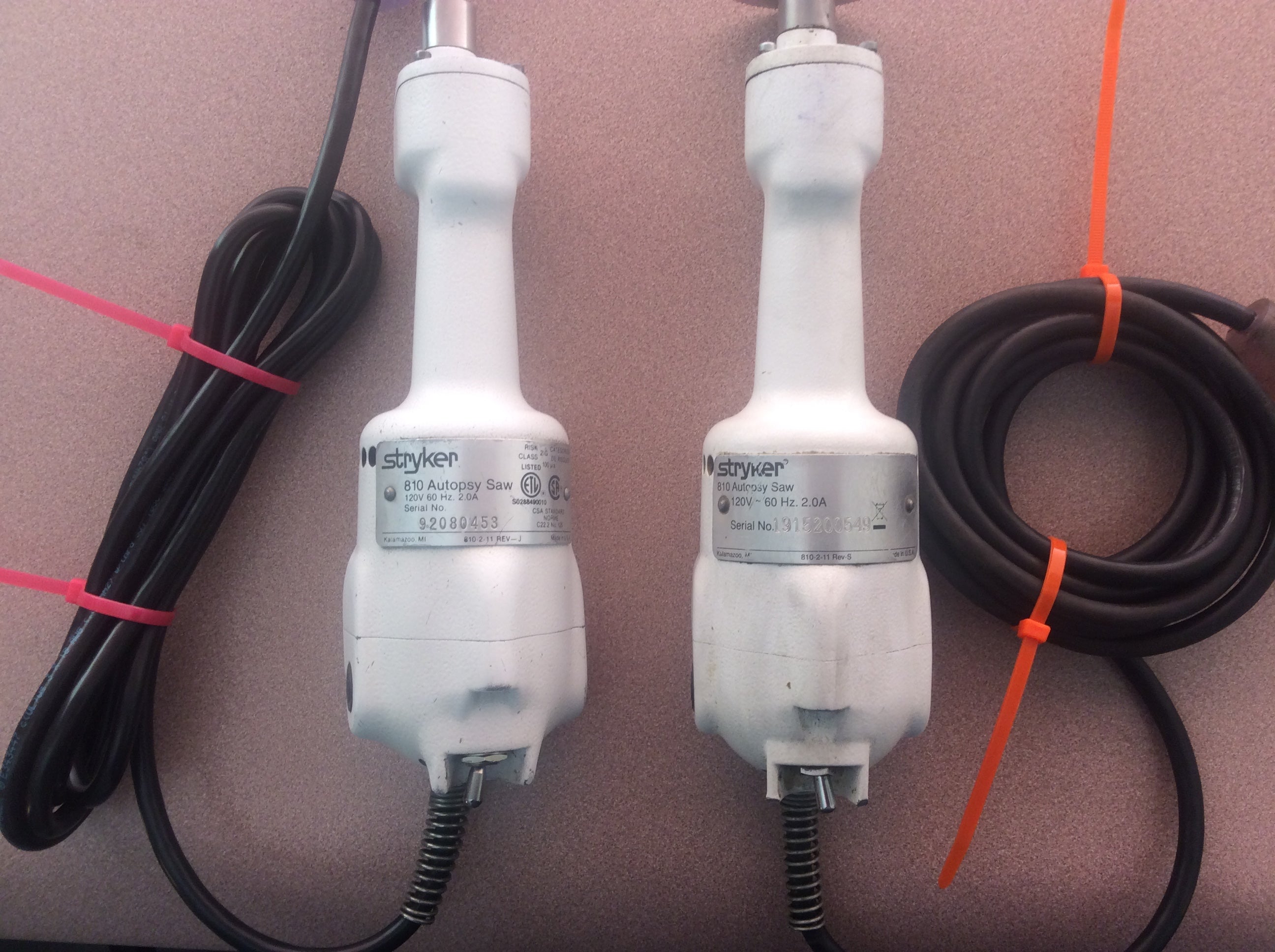 Autopsy Bone Saw Repair Stryker 810 Rebuild Request - OrthoTape.com