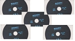 DeSoutter Hard Chrome PTFE Coated Replacement Cast Saw Blade CC4 CC5 and CC6  (5 pack blades) - OrthoTape.com