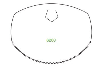 Segmented Blade 6260