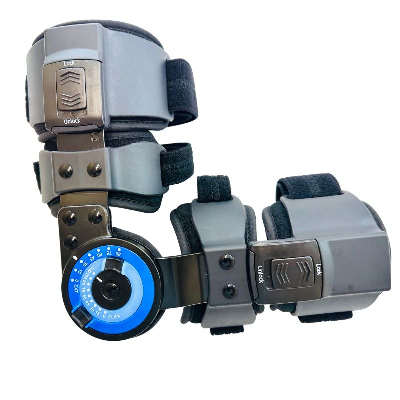 Elbow Hinged Brace | Adjustable Elbow ROM Brace - eLife - OrthoTape.com