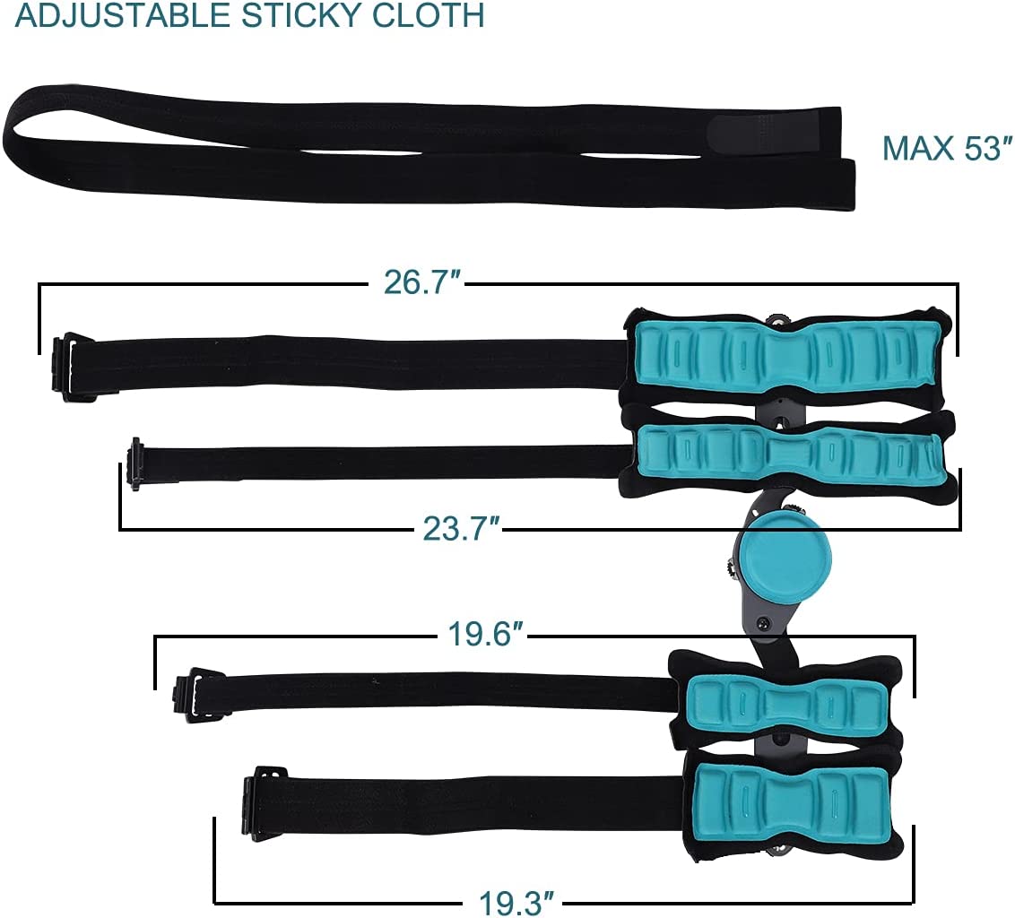 Elbow ROM Hinged Brace Extension Post-Op Range of Motion w/ Hand Grip and Sling | eLife - OrthoTape.com