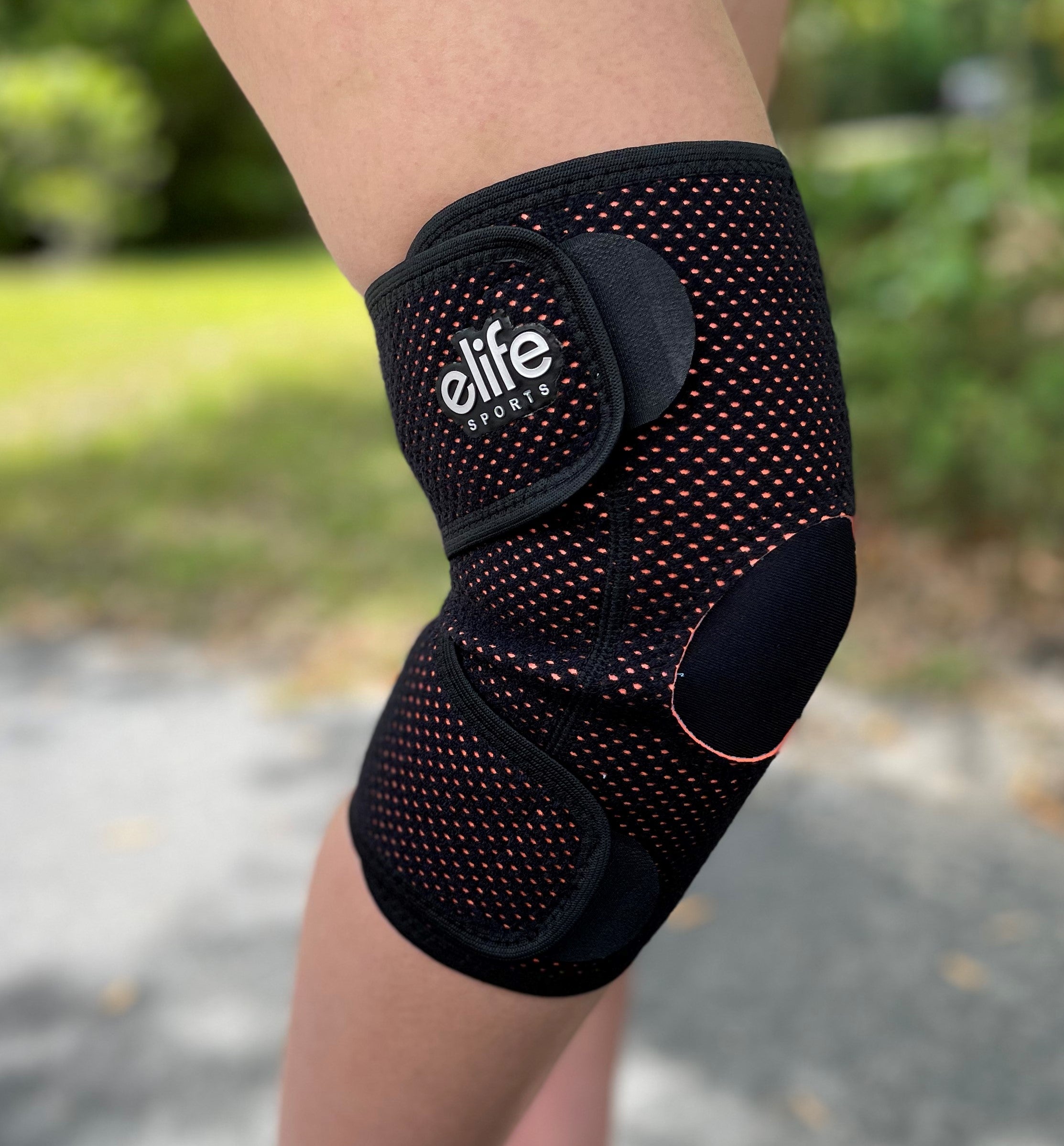 eLife Cool-Fit Adjustable Comfort Cool Breathable Sport Knee Support Brace | Wrap - OrthoTape.com