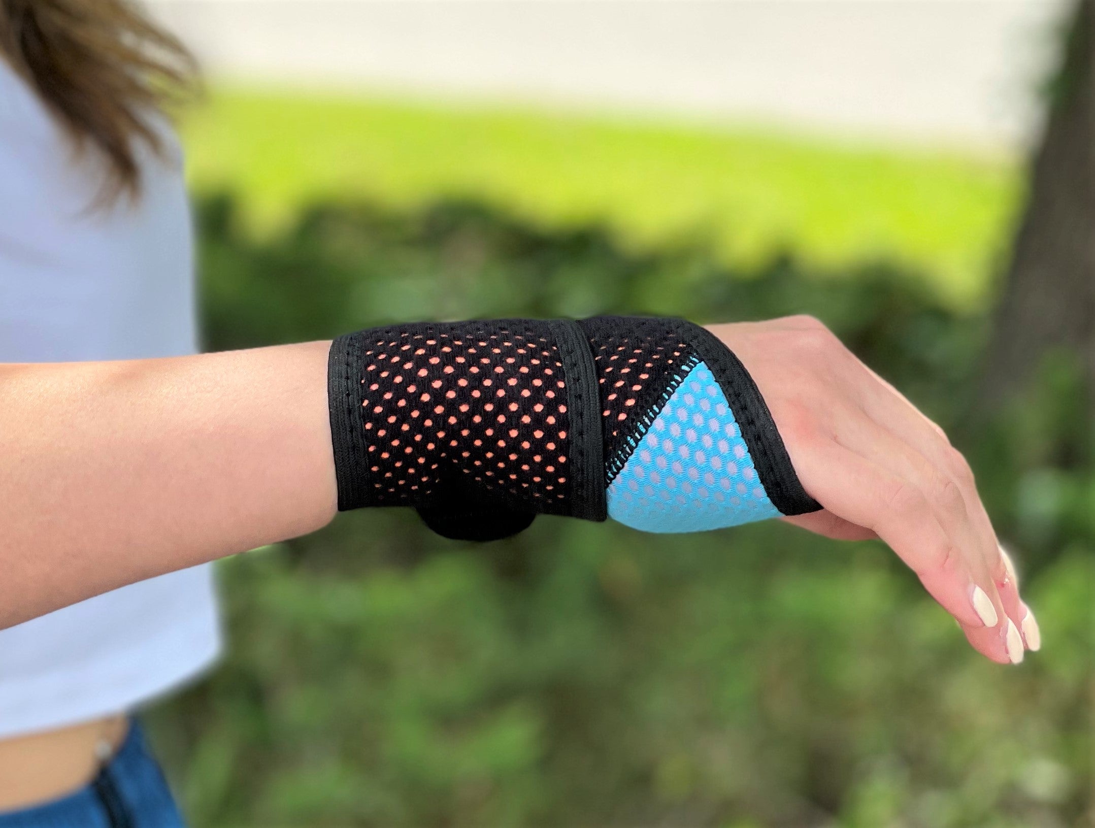 eLife Cool-Fit Adjustable Comfort Cool Breathable Wrist Support Brace | Wrap - OrthoTape.com