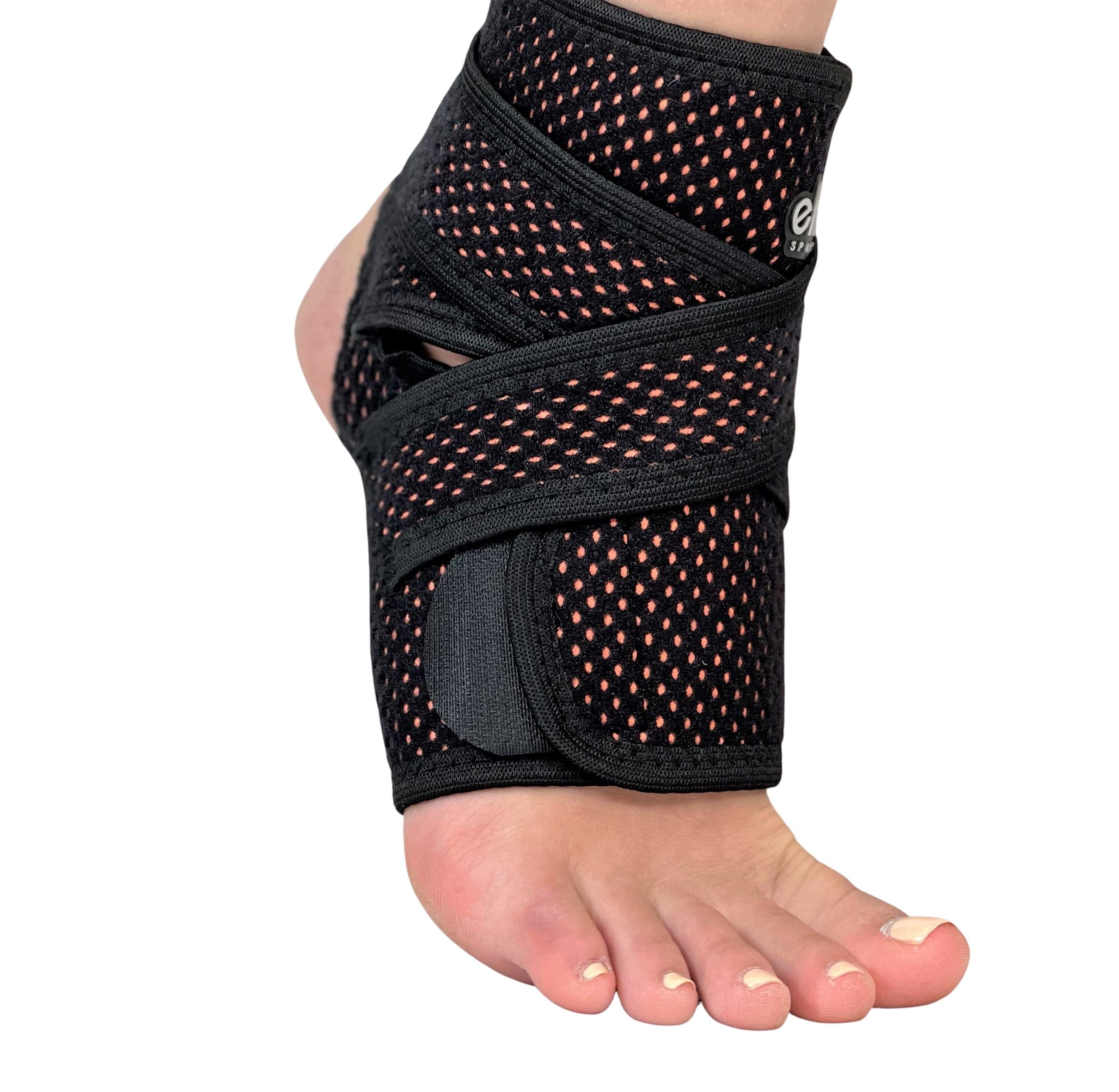 eLife Cool-Fit Adjustable Comfort Cool Breathable Sport Ankle Support Brace | Wrap - OrthoTape.com