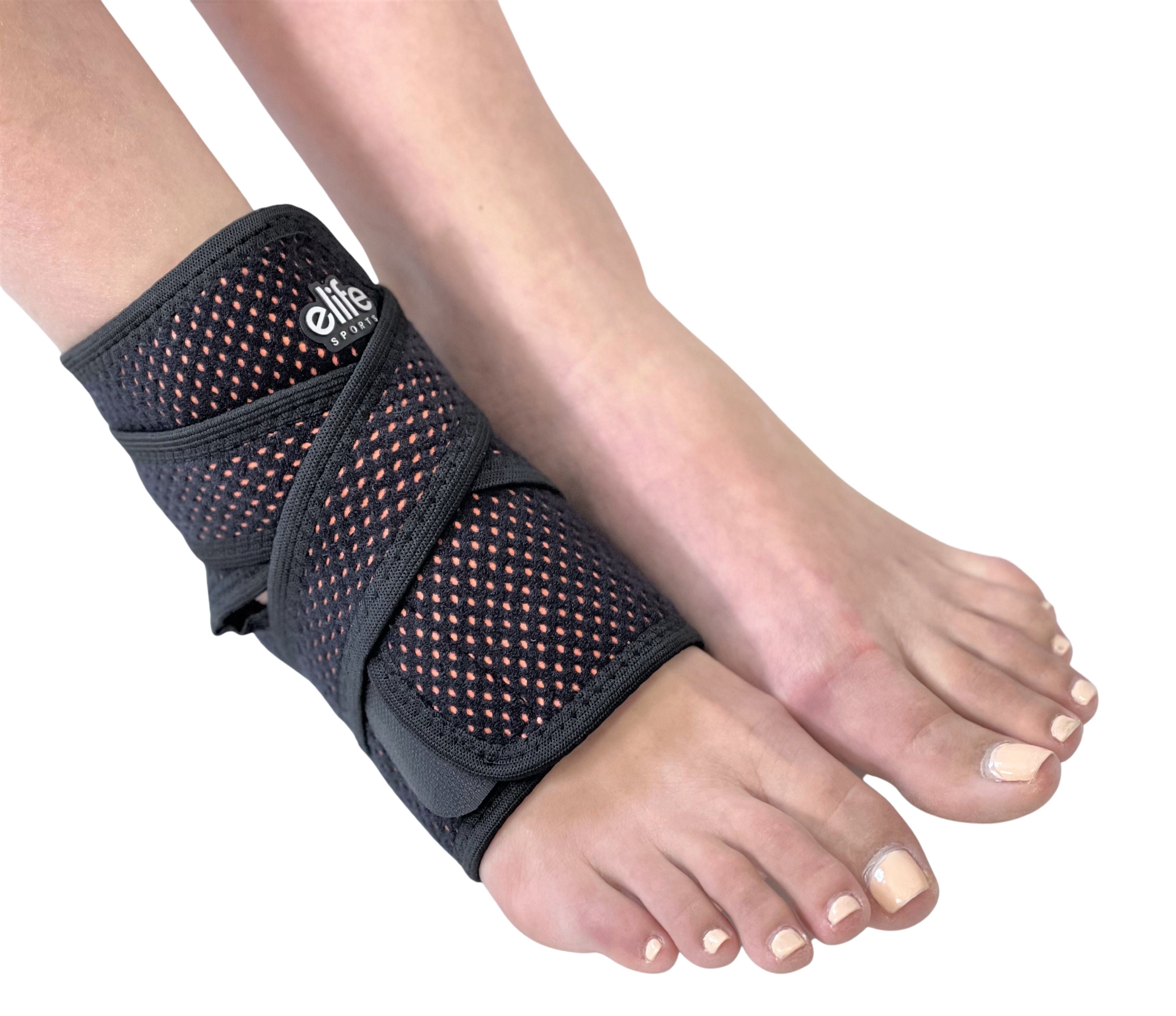 eLife Cool-Fit Adjustable Comfort Cool Breathable Sport Ankle Support Brace | Wrap - OrthoTape.com