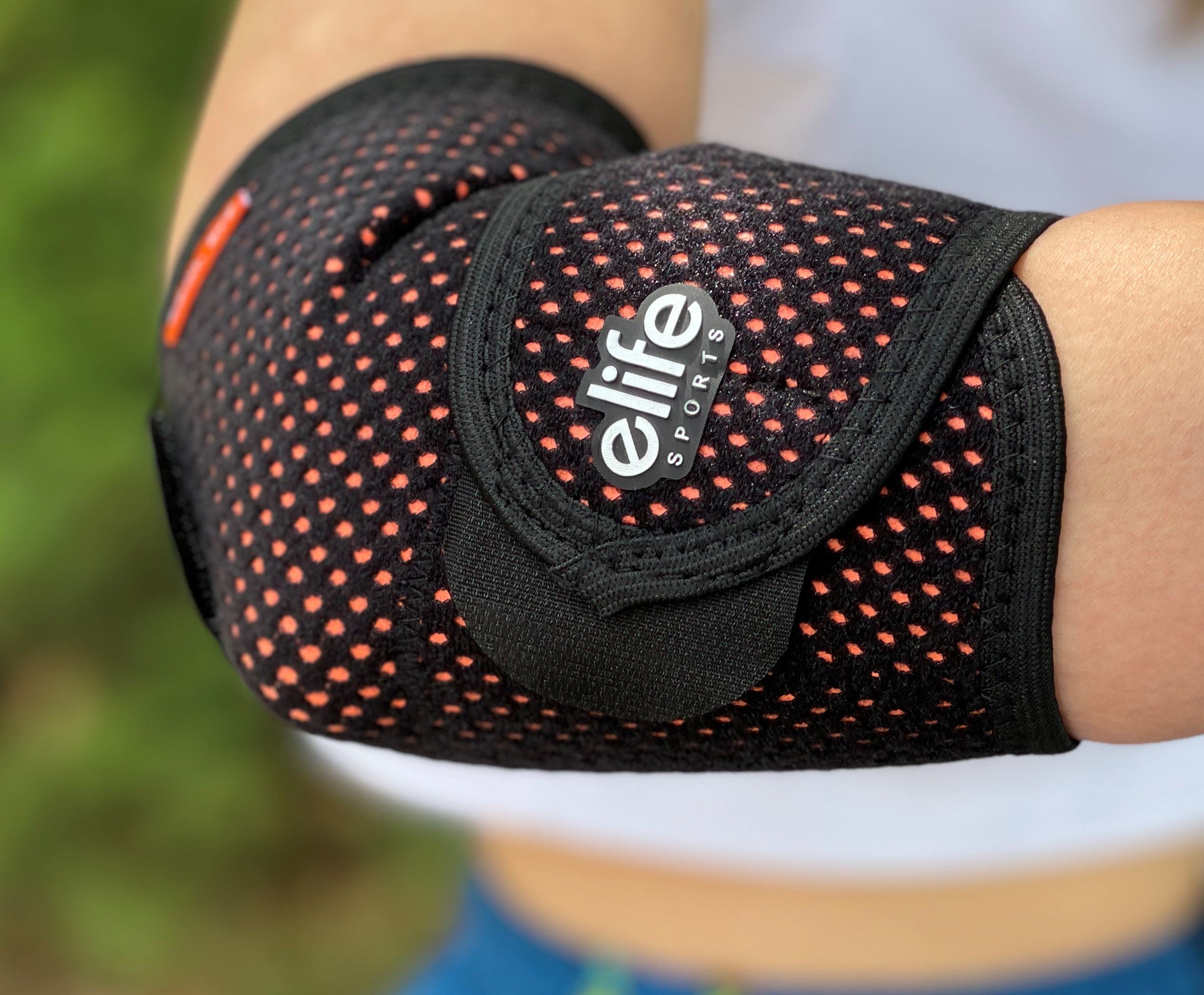 eLife Cool-Fit Adjustable Comfort Cool Breathable Elbow Support Brace | Wrap - OrthoTape.com