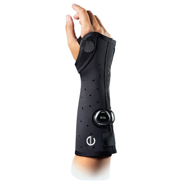 Exos Short Arm Fracture Brace w/ Open Thumb | Cast Splint - OrthoTape.com
