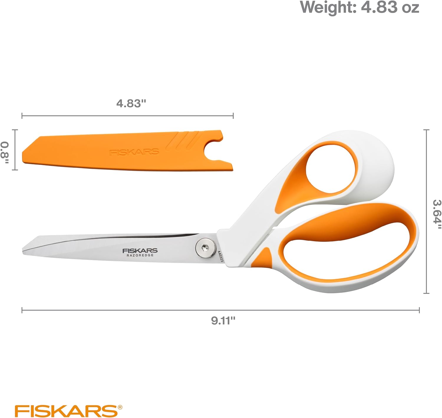 Fiskars Razor Edge Sharp 8 inch Orthopedic Scissors (175800-1005) - OrthoTape.com