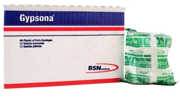 Gypsona S Plaster of Paris Bandages 2 In x 3 Yrd - 12 Rolls - OrthoTape.com