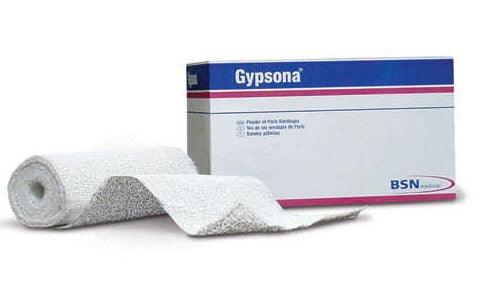 Gypsona S Plaster of Paris Bandages 2 In x 3 Yrd - 12 Rolls - OrthoTape.com