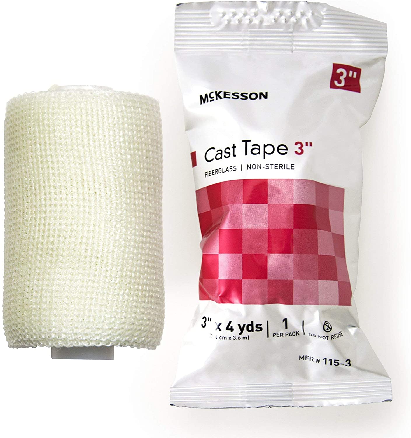 McKesson Fiberglass Casting tape 3 INCH X 4YRDS |1 ROLL| - OrthoTape.com