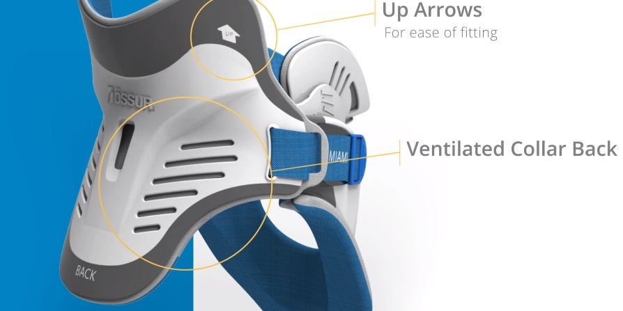 Ossur Miami J |SELECT - Universal Size| Cervical Neck Collar - OrthoTape.com