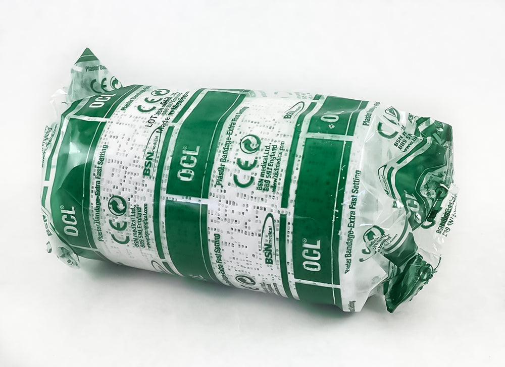 OCL Plaster Bandages 8 INCH X 5 YRD BULK (3-dozen) -BSN - OrthoTape.com