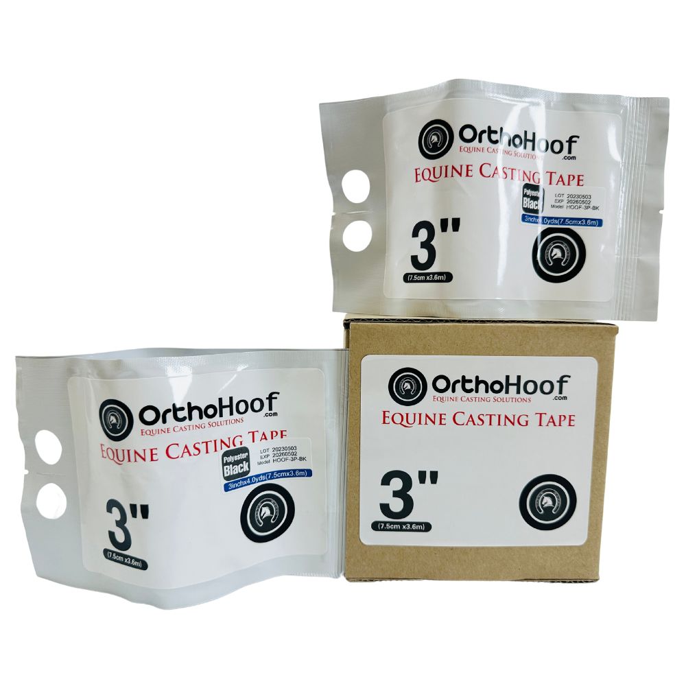 3 Inch Case Polyester OrthoHoof