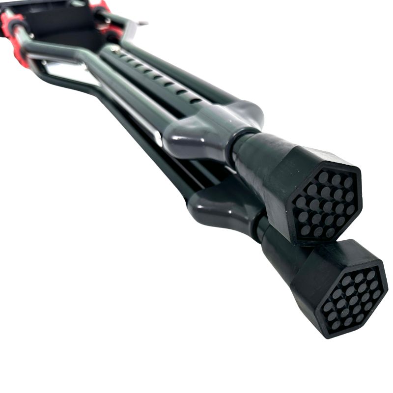 Black Crutches for Adults and Kids Underarm Aluminum Crutch - 1 PAIR - OrthoStix - OrthoTape.com