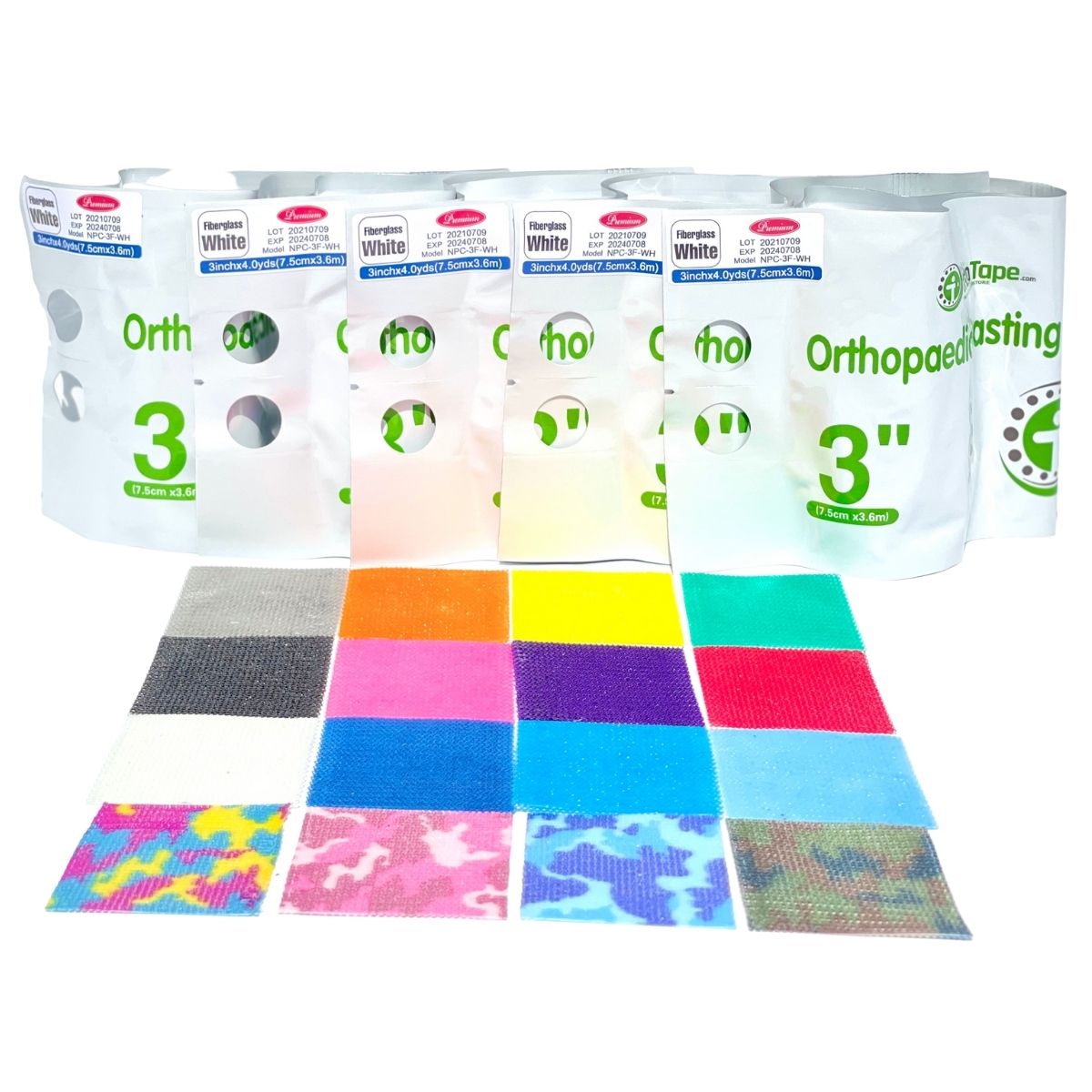 OrthoTape Premium Orthopedic Cast Tape |3 INCH - 5 ROLL | - OrthoTape.com