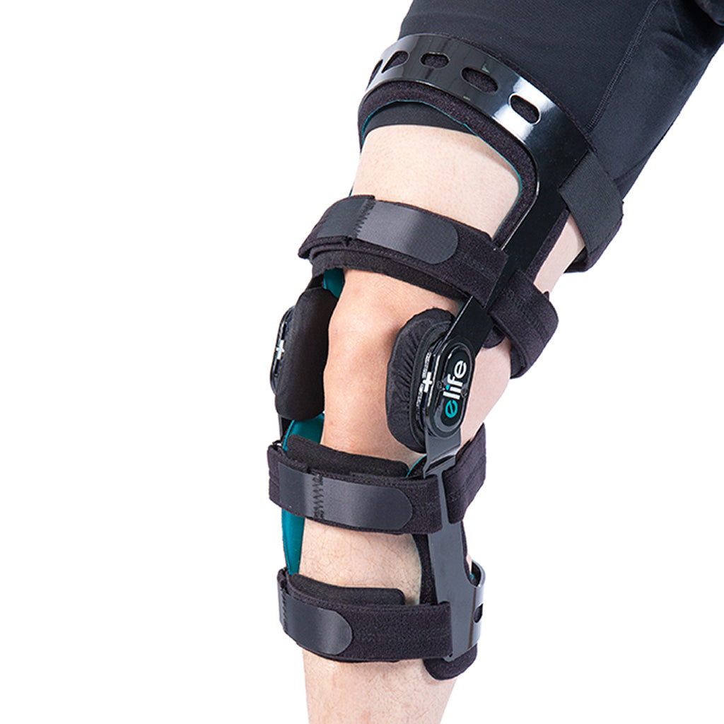 Adjustable Hinged ROM Functional Knee Brace for ACL/MCL/PCL/Meniscus - OrthoTape.com