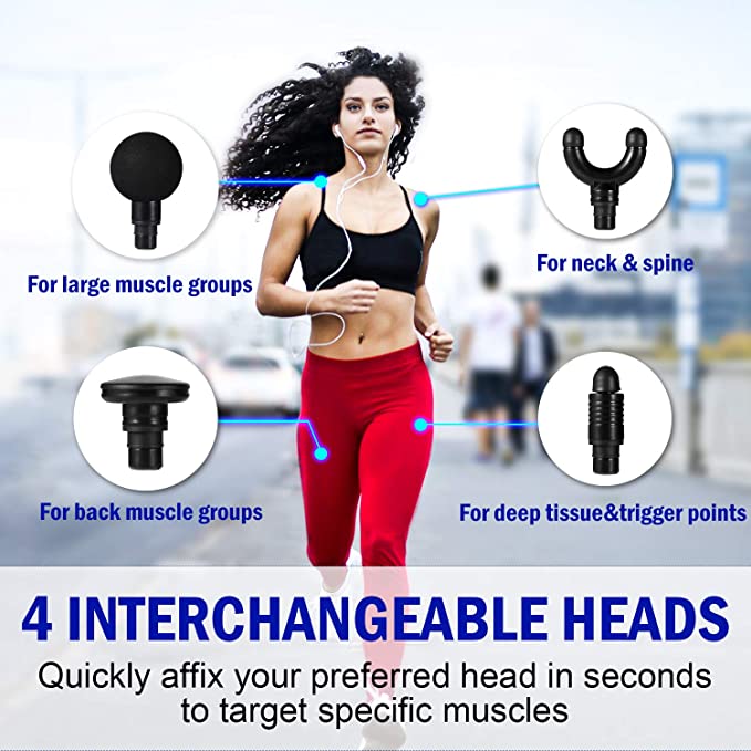 Mini Massage Gun Deep Tissue Percussive Muscle Therapy - OrthoTape.com