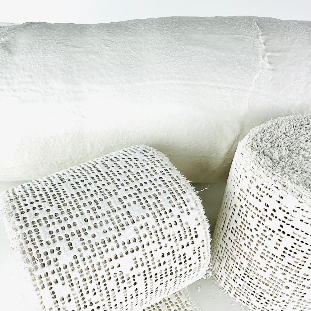 OrthoTape Plaster Bandage | Plaster of Paris gauze wrap |3 INCH X 5 YRD|-12 ROLL - OrthoTape.com