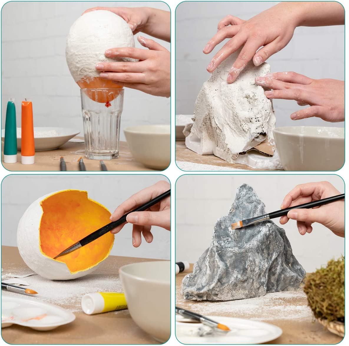 OrthoTape Plaster Bandage | Plaster of Paris gauze wrap |6 INCH X 5 YRD|-12 ROLL - OrthoTape.com