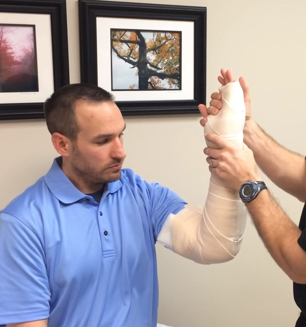 Wrist Forearm Splint Kit | Sugar Tong - Reverse Sugar Tong - OrthoTape - OrthoTape.com