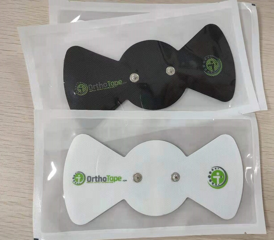 Wireless Tens Unit Machine Replacement Pads |4 PACK| - OrthoTape - OrthoTape.com