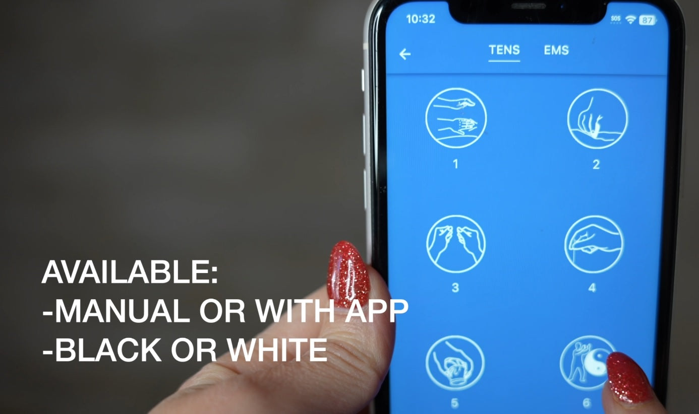 Wireless Tens Unit Machine | w/App Control | Back Pain Sciatica Period Pain - OrthoTape.com