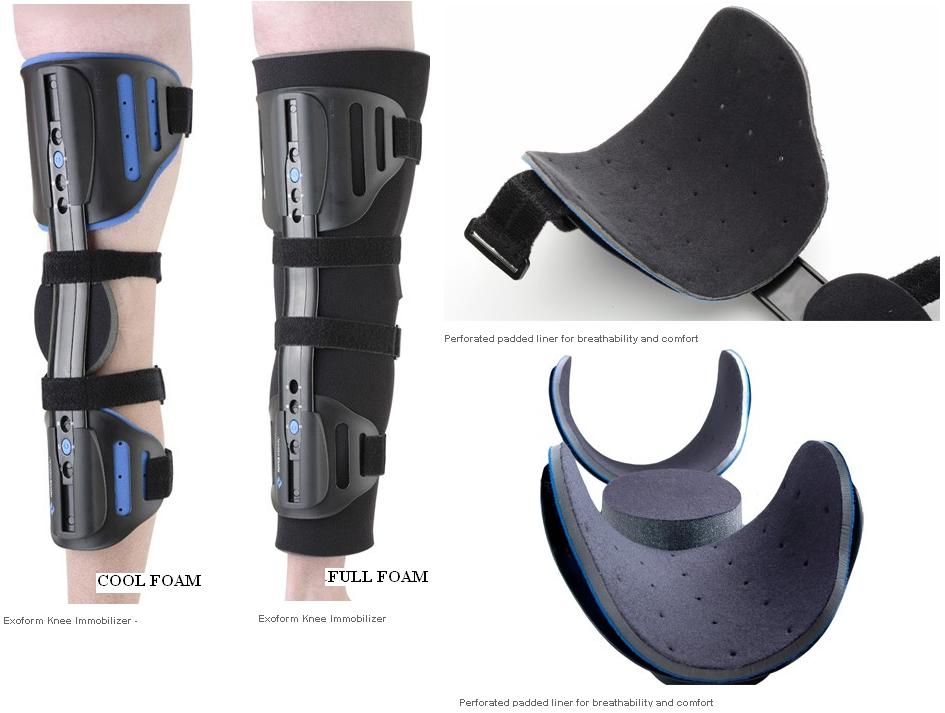 Ossur Exoform Knee Immobilizer - OrthoTape.com