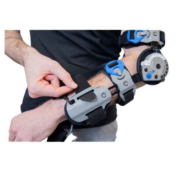 Ossur Rebound ROM Adjustable Hinged Elbow Brace Post - Op - OrthoTape.com