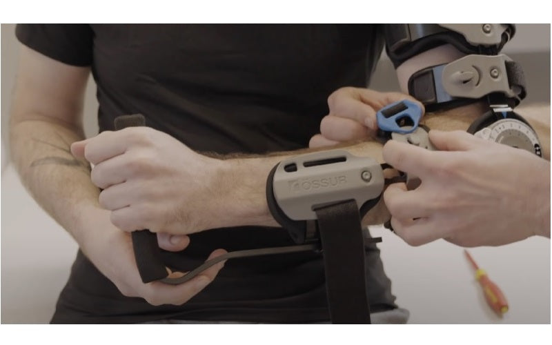 Shown with Elbow Wrist Control Kit (sold separately)