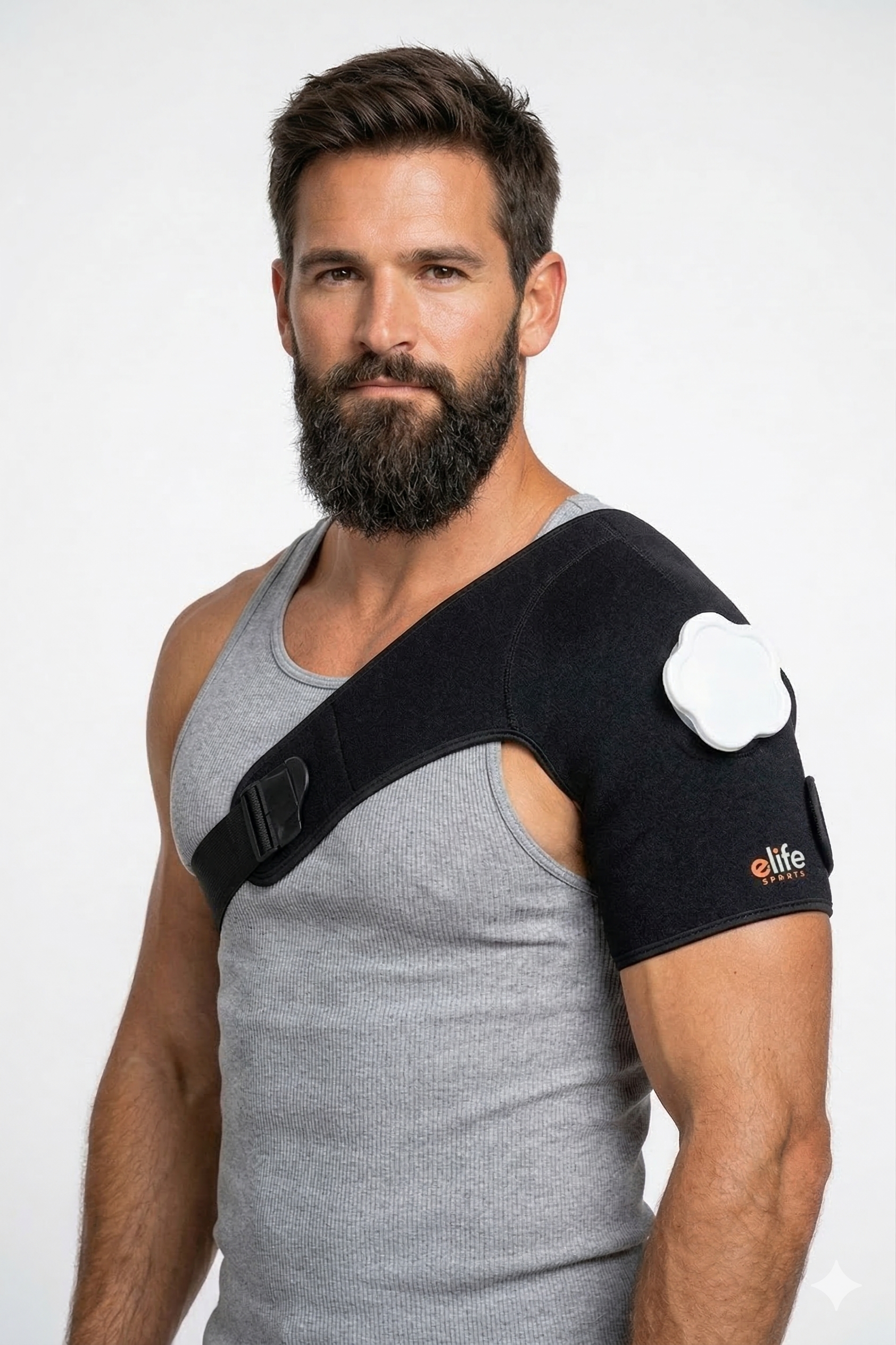 Shoulder Ice Pack | eLife Cold Therapy Compression Wrap for Shoulder Pain Relief