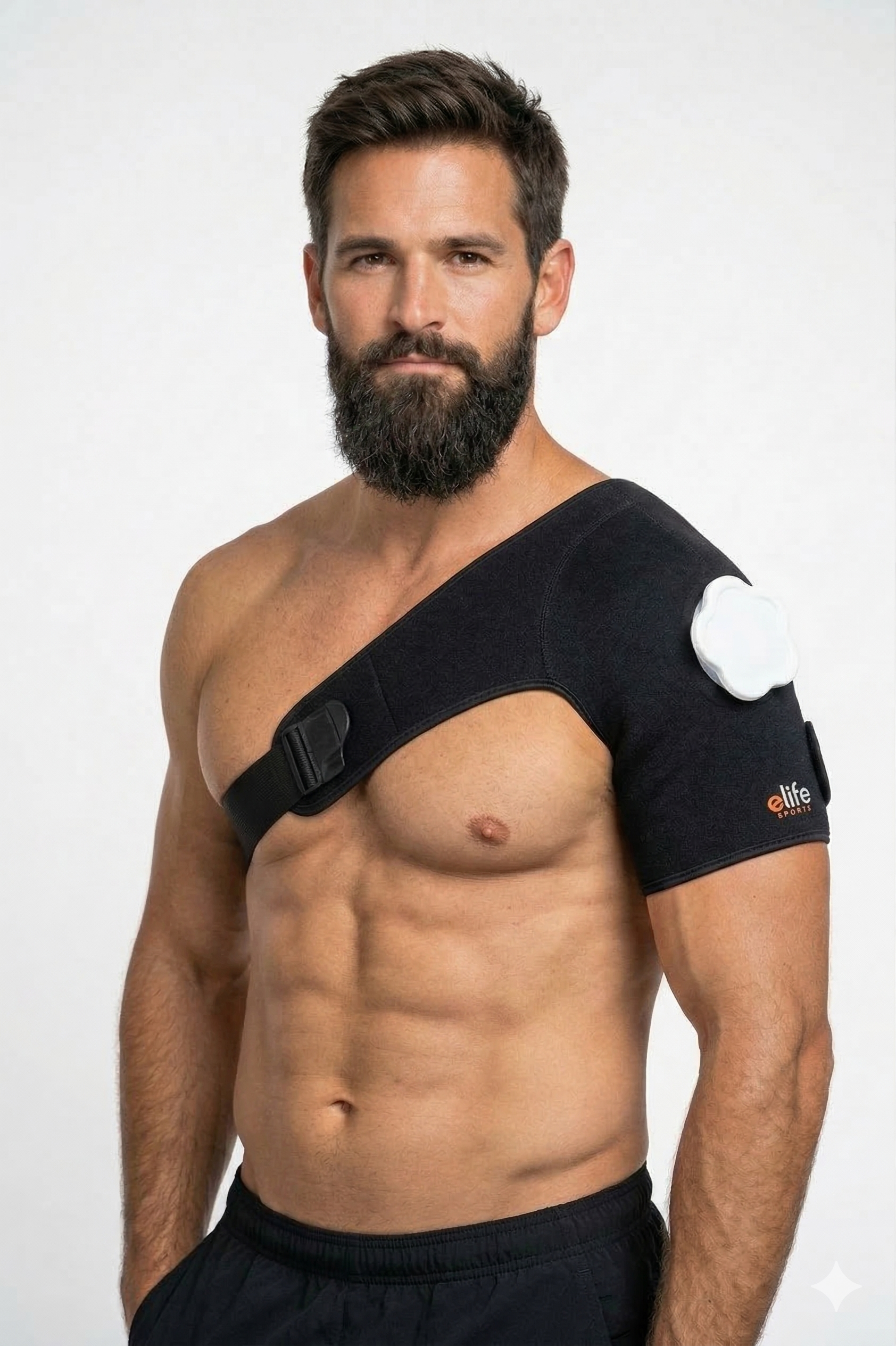 Shoulder Ice Pack | eLife Cold Therapy Compression Wrap for Shoulder Pain Relief