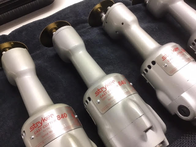 Stryker 840 Cast Saw Cutter Long Cord - Rebuilt - OrthoTape.com