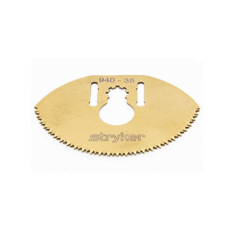 Stryker Cast Cutter Saw Blade 940-35 Titanium Nitride Ion - OrthoTape.com