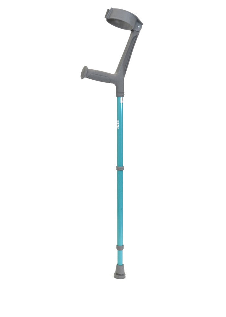 Walk Easy Adult Forearm Crutches fixed 4" Full Cuff Model 471 (pair) - OrthoTape.com
