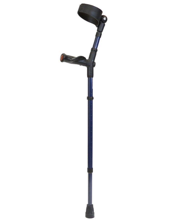 Walk Easy Adult forearm Crutches Anatomic Grip Full Cuff Model 495 (pair) - OrthoTape.com