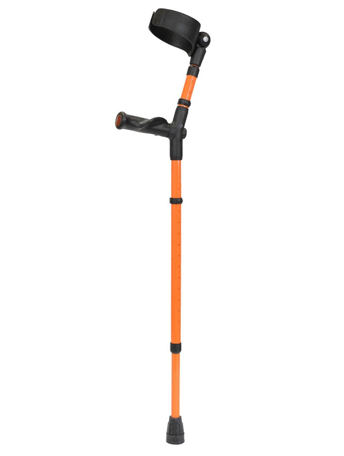 Walk Easy Adult forearm Crutches Anatomic Grip Full Cuff Model 495 (pair) - OrthoTape.com