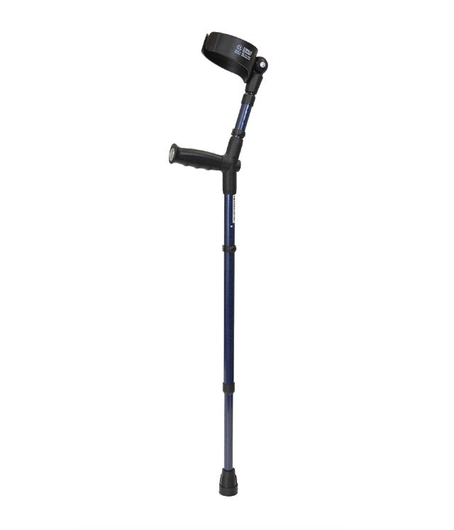 Walk Easy Adult Forearm Crutches 4" Full Cuff Model 480 (pair) - OrthoTape.com