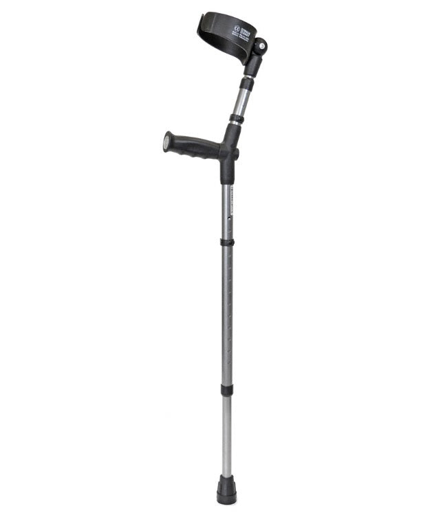 Walk Easy Adult Forearm Crutches 4" Full Cuff Model 480 (pair) - OrthoTape.com