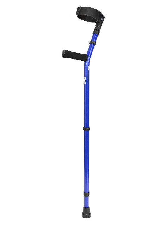 Walk Easy Adult Bariatric Forearm Crutches Adjustable Full Cuff Model 499 (pair) - OrthoTape.com