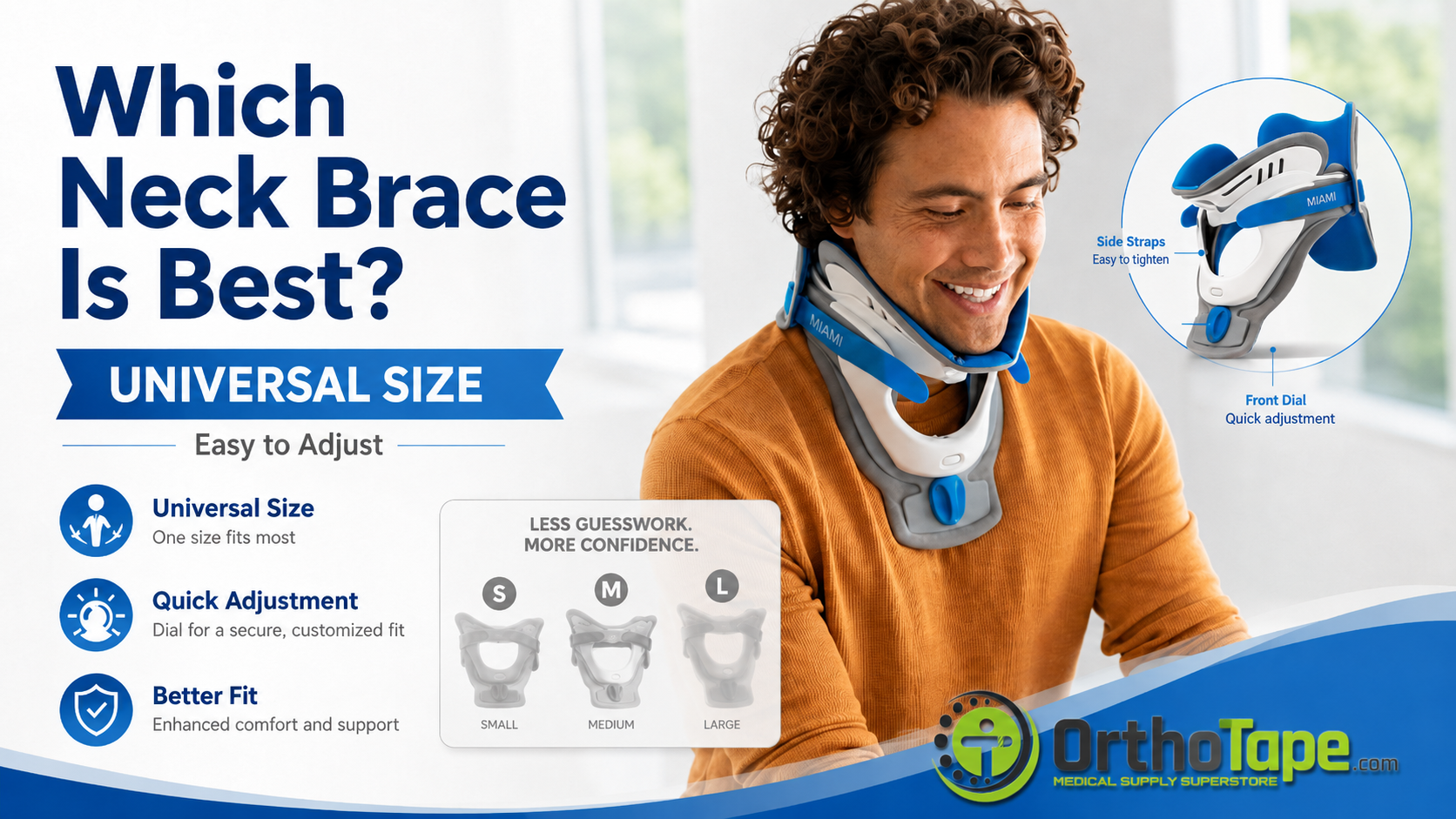 Which Neck Brace Is Best? Cervical Collars & CTOs – OrthoTape