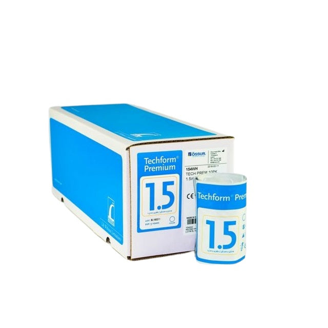 Techform Fiberglass Casting Tape 1.5 INCH Box |10 ROLLS BOX|
