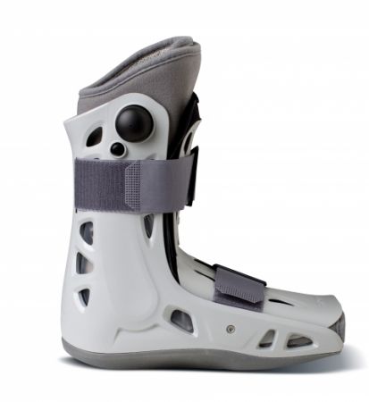 Aircast AirSelect Short Fracture Boot — Side Profile View with Rocker Bottom Sole