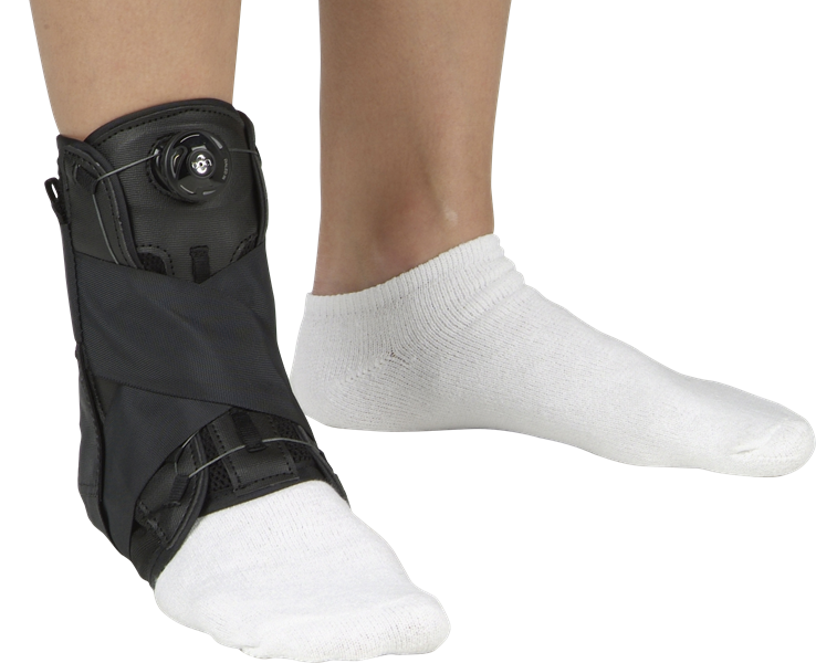 DeRoyal Sports Ankle Brace Orthosis Powered by the BOA Closure System