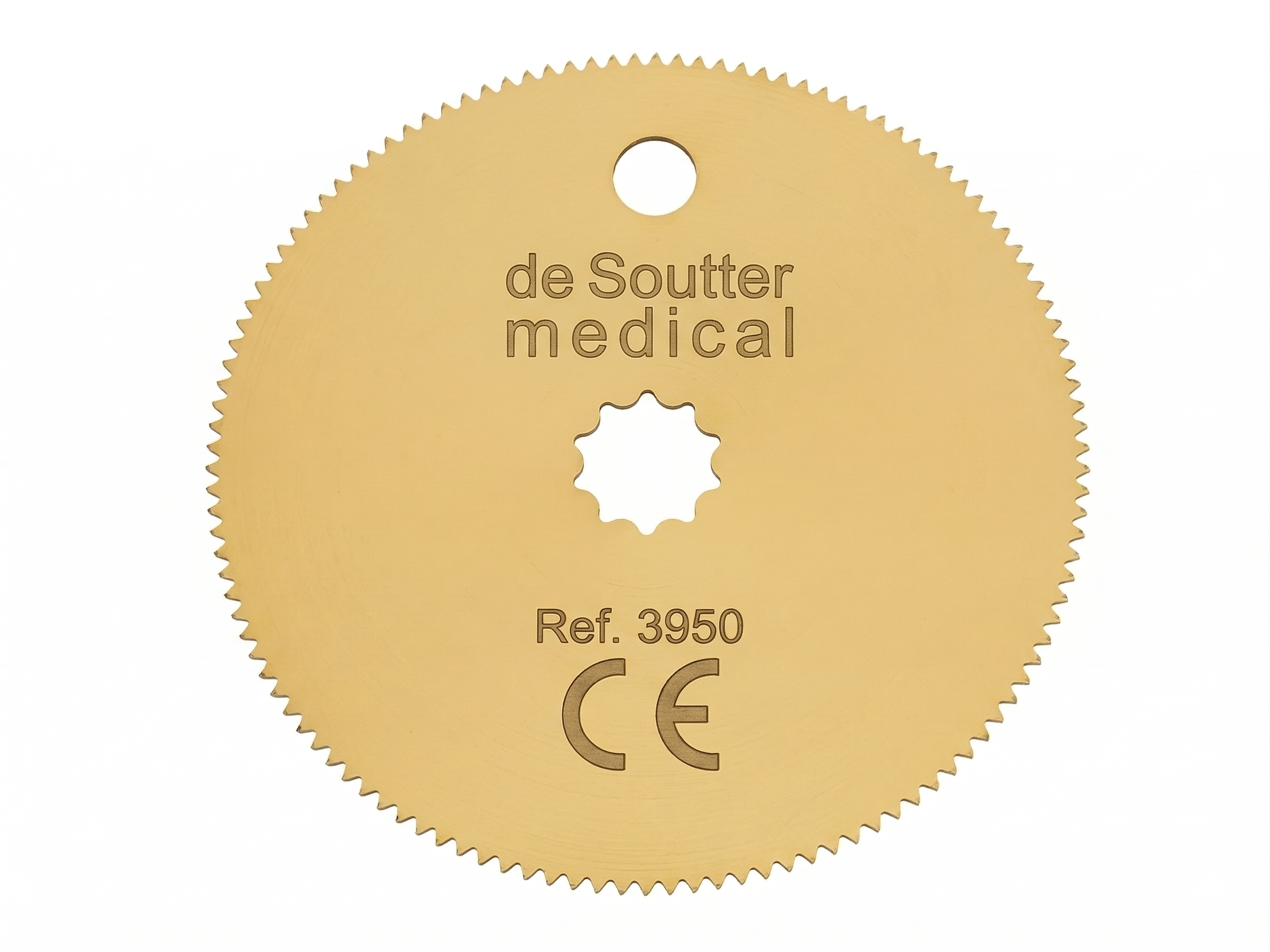 DeSoutter 3950 Titanium Nitride Circular Cast Saw Blade | CC4, CC5, CC6 | 2½" | Single Blade